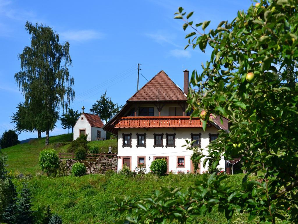 Ferienhaus Hubhof Appartement Oberharmersbach Buitenkant foto