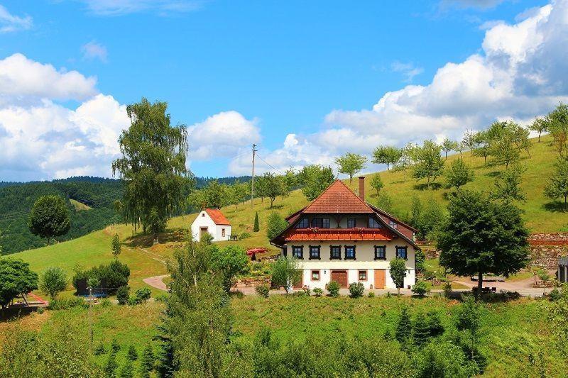 Ferienhaus Hubhof Appartement Oberharmersbach Buitenkant foto