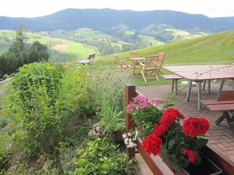 Ferienhaus Hubhof Appartement Oberharmersbach Buitenkant foto